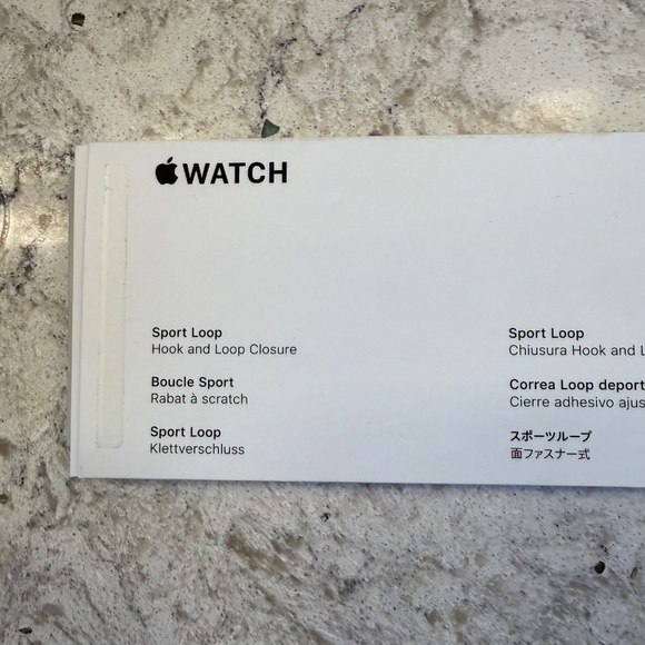 NEW Apple 45MM Dark Cherry /forest green sports loop watch band - Picture 4 of 6